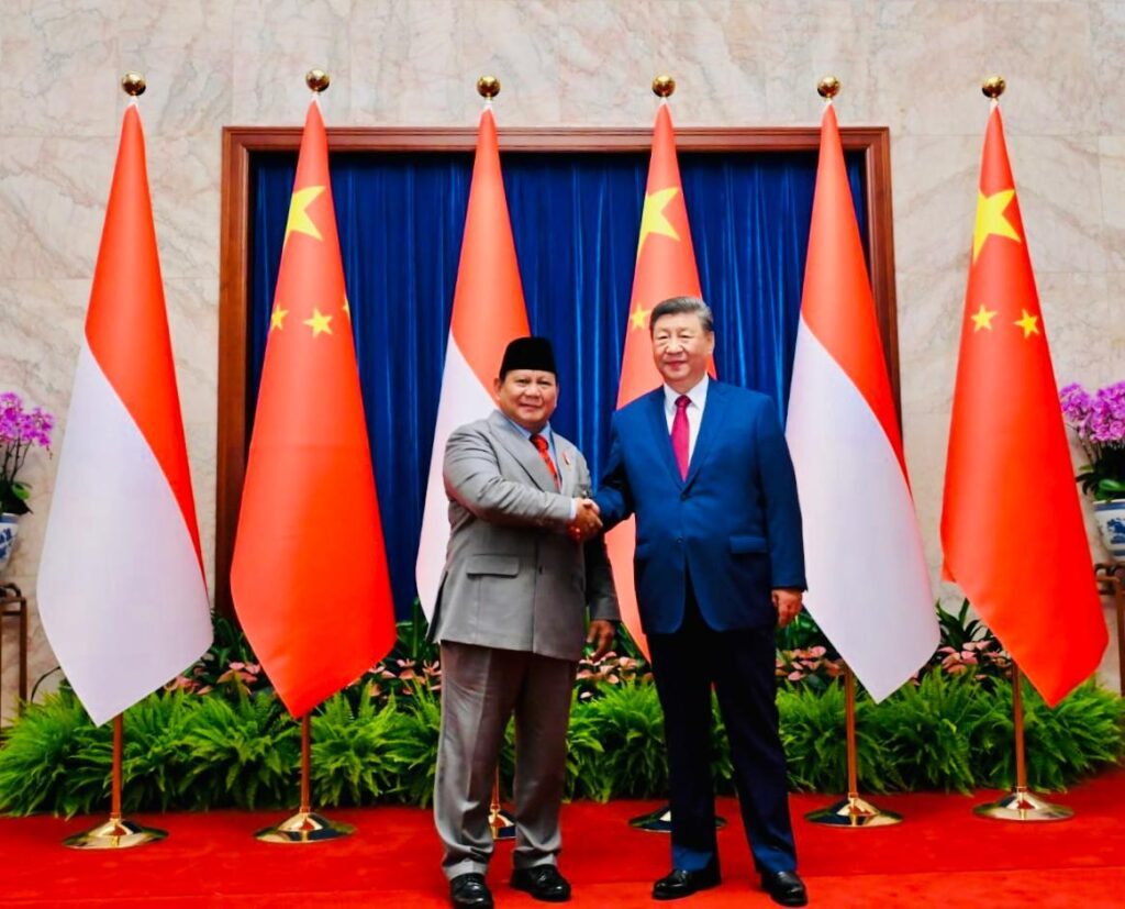 Prabowo Indonesia China