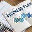 Business Plan Strategy Development Process Graphic Concept